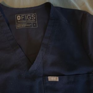 FIGS scrubs set. Dark/navy blue color. Great condition. Like New.